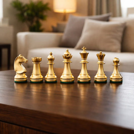 Chess Decorative Sculpture Set