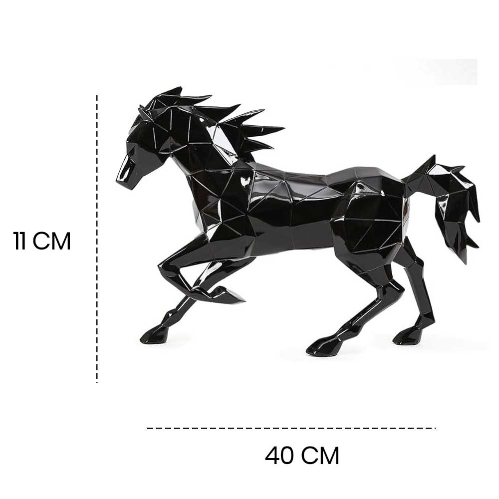 Ferrari XI – Geometric Horse Sculpture
