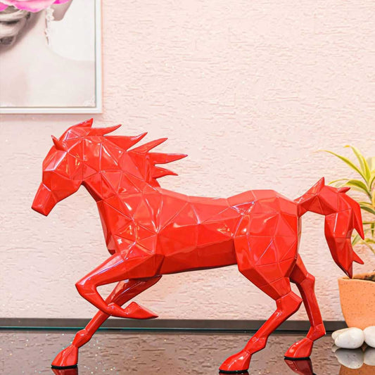 Ferrari XI – Geometric Horse Sculpture