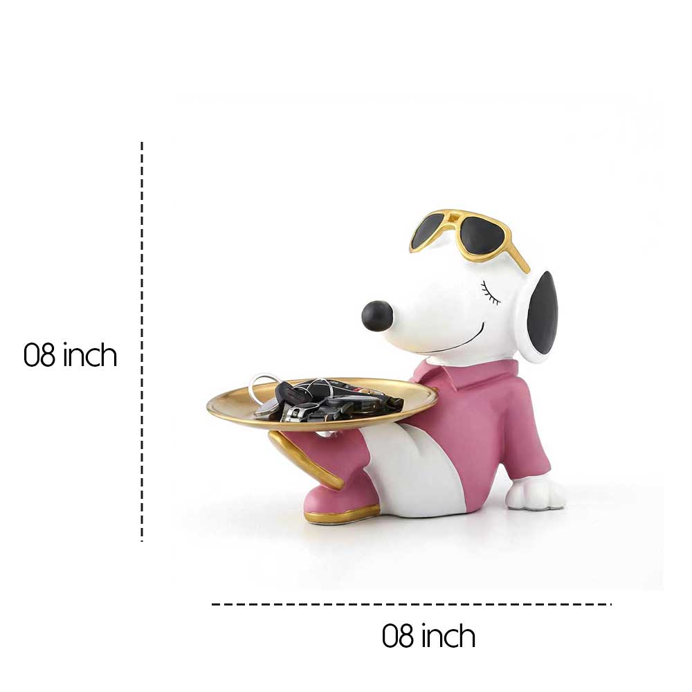 Snoopy Dog Decorative Tray Holder