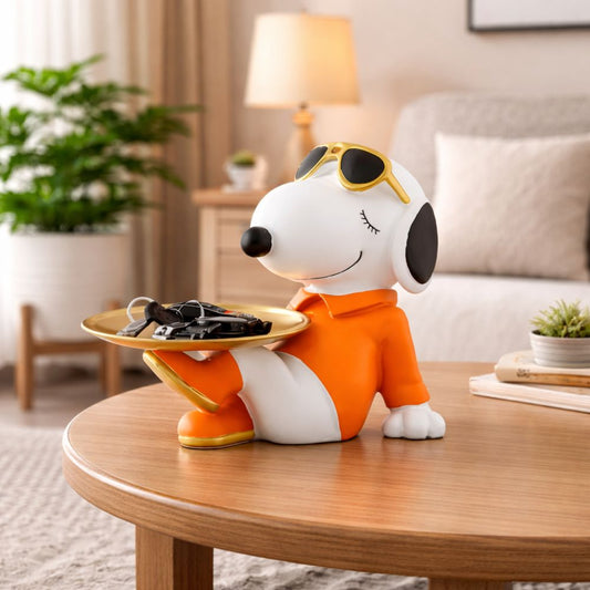 Snoopy Dog Decorative Tray Holder