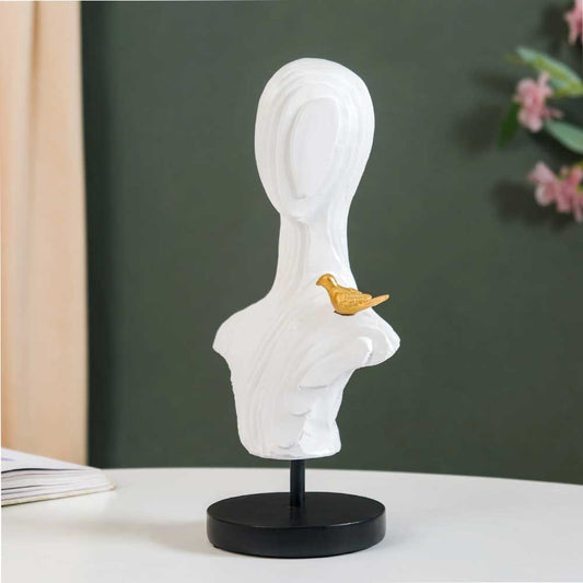 The Whispering Muse — Modern Artistic Sculpture