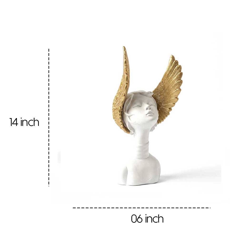 Wing Lady Artistic Decorative Sculpture