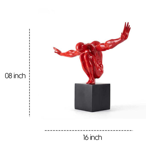 Gymnast Modern Art Sculpture