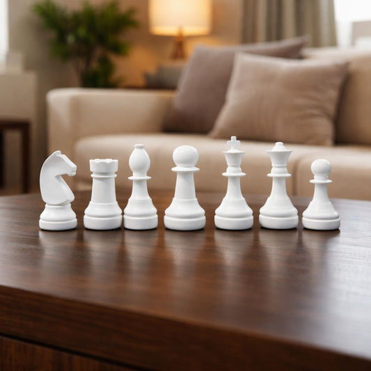 Chess Decorative Sculpture Set