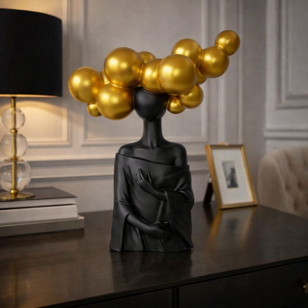 Cloud Lady Modern Art Sculpture