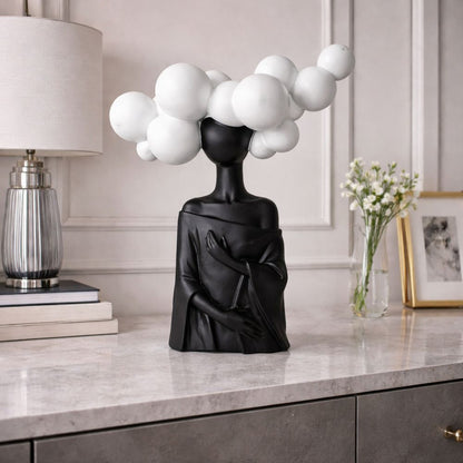 Cloud Lady Modern Art Sculpture