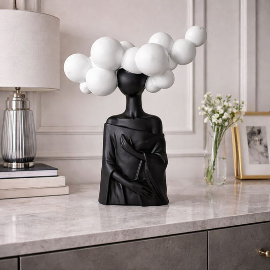 Cloud Lady Modern Art Sculpture