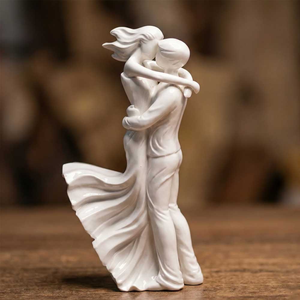 Eternal Embrace Couple Sculptur