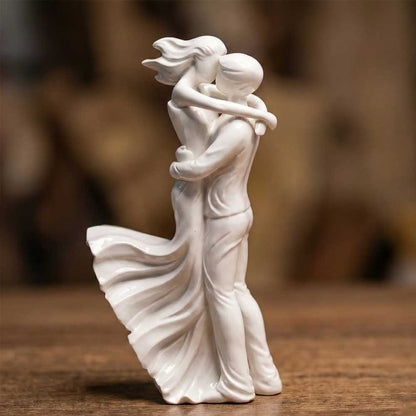 Eternal Embrace Couple Sculptur