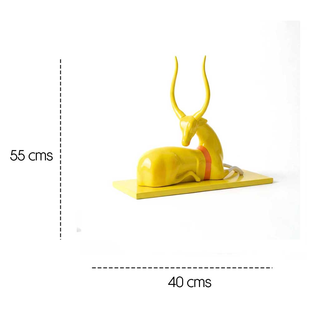 Modern Decorative Deer Sculpture