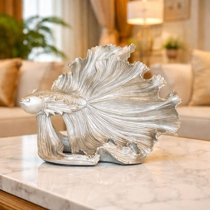 Elegant Fish Decorative Sculpture