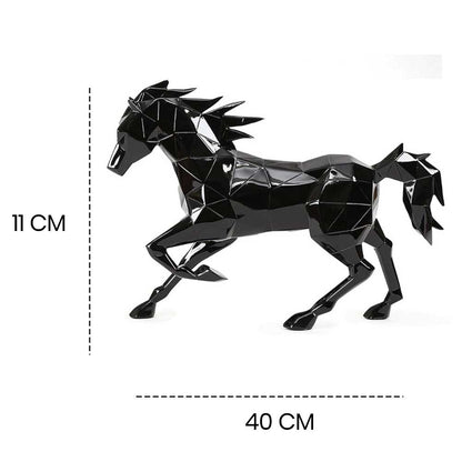 Ferrari XI – Geometric Horse Sculpture