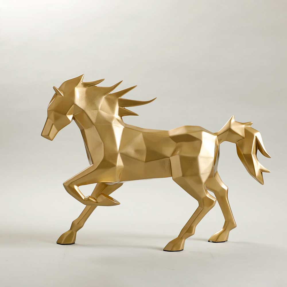 Ferrari XI – Geometric Horse Sculpture