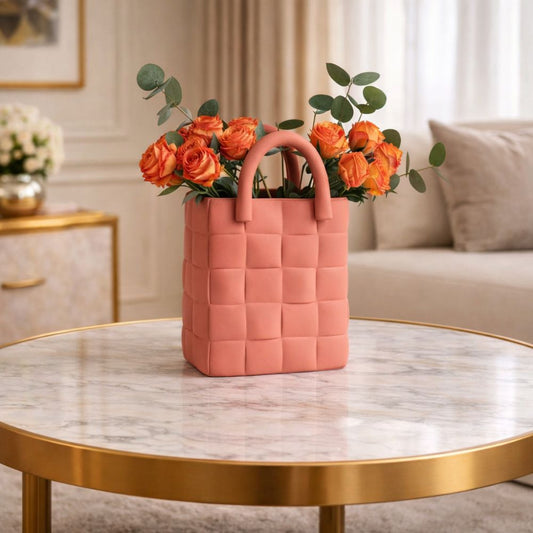 Floral Bag Decorative Planter