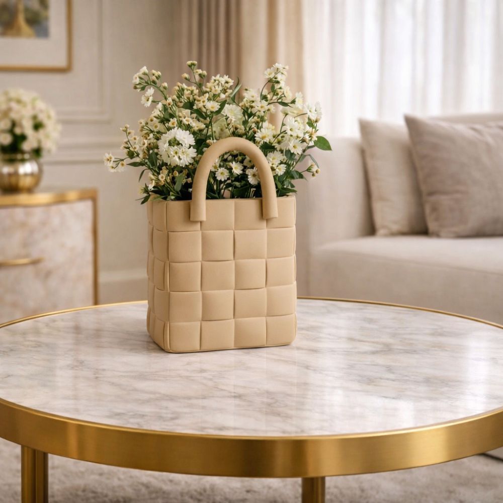 Floral Bag Decorative Planter