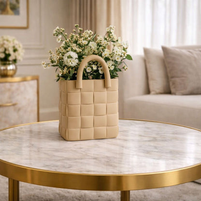 Floral Bag Decorative Planter