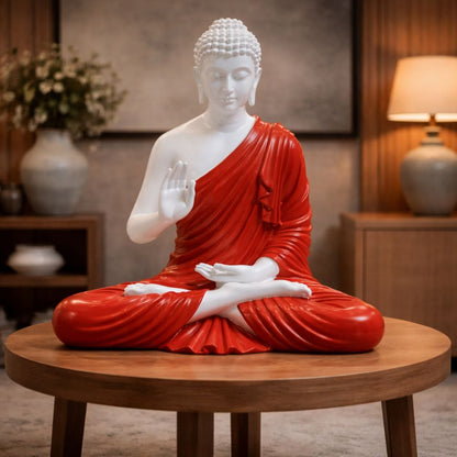 Grand Buddha Meditation Decorative Statue