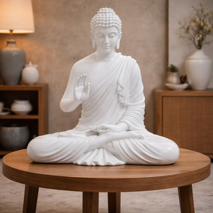 Grand Buddha Meditation Decorative Statue