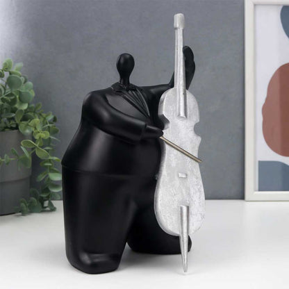 Modern Guitarist Artistic Sculpture