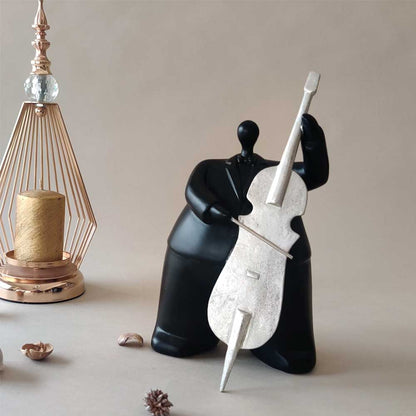 Modern Guitarist Artistic Sculpture