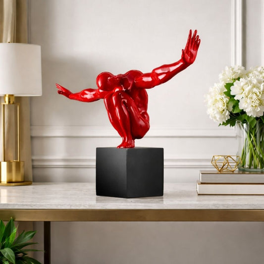 Gymnast Modern Art Sculpture