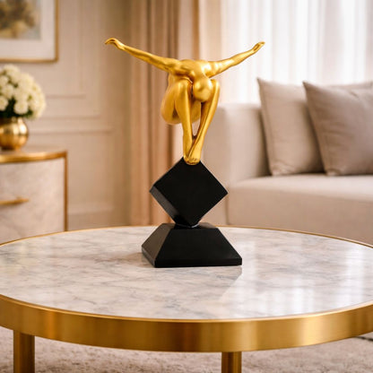 Gymnast Small Modern Art Sculpture