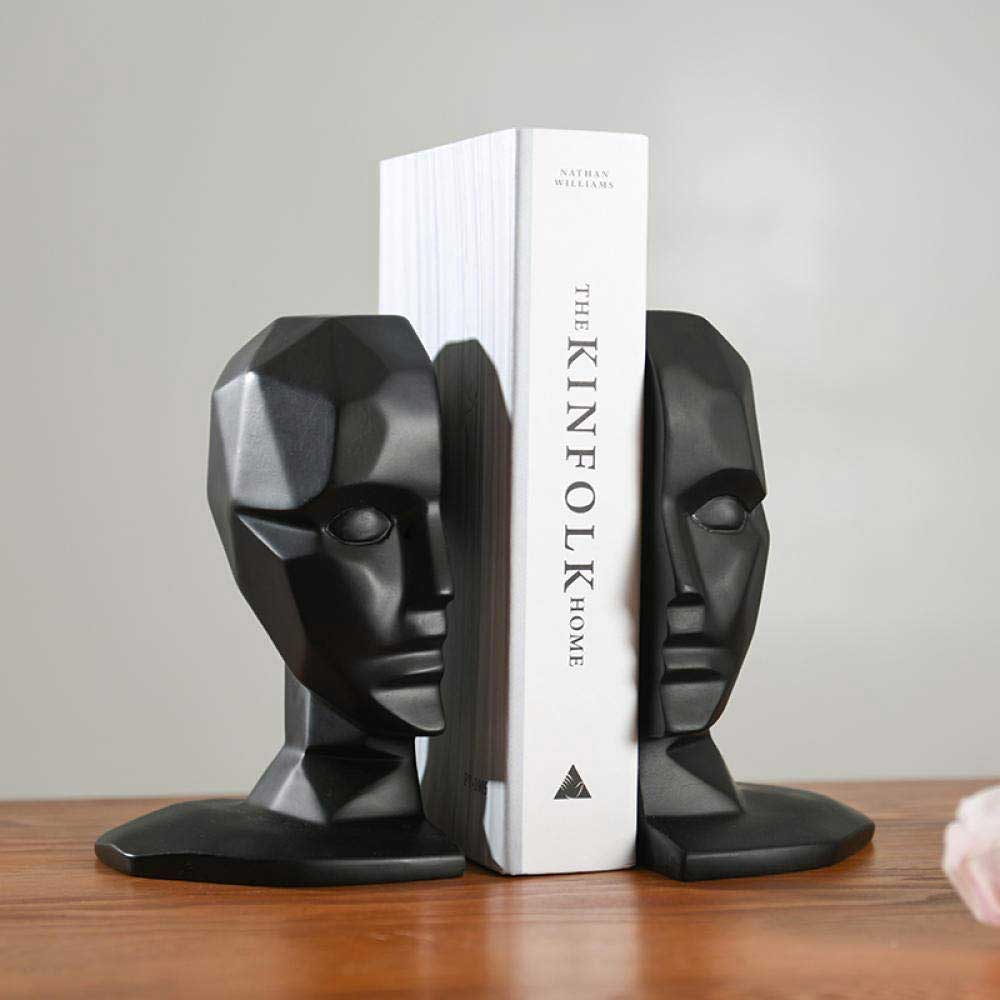 Human Bookend – Modern Face Book Holder