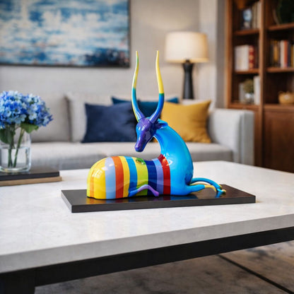 Modern Decorative Deer Sculpture