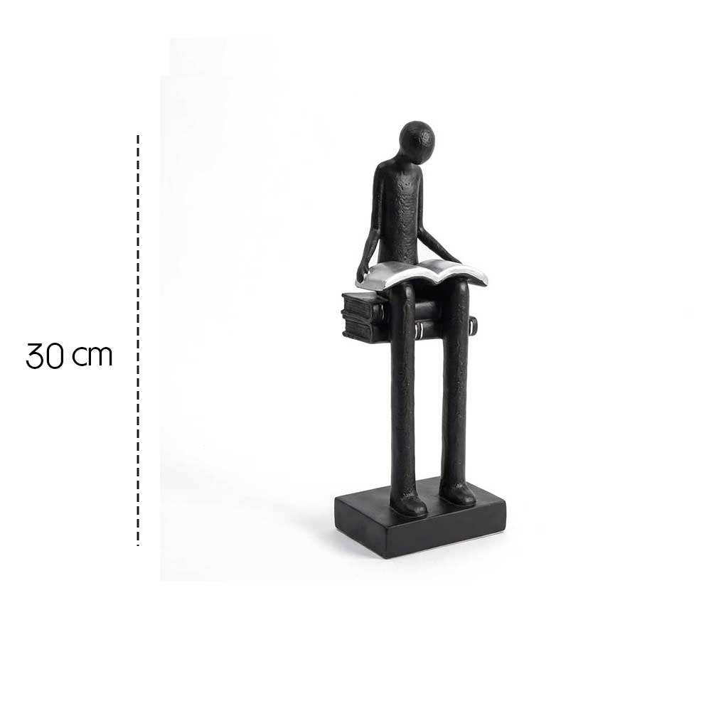 Reading Man Artistic Decorative Sculpture
