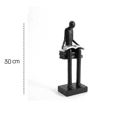 Reading Man Artistic Decorative Sculpture