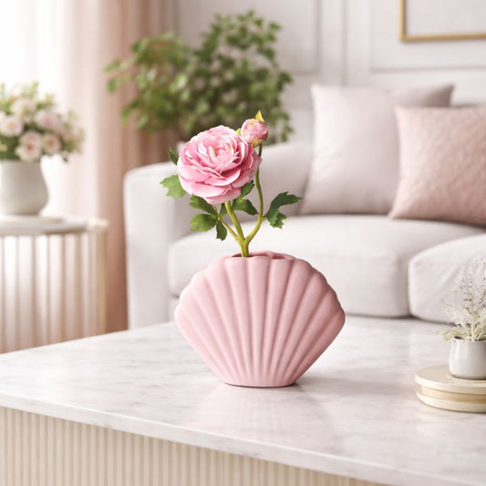 Shell Decorative Planter Vase