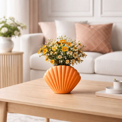 Shell Decorative Planter Vase