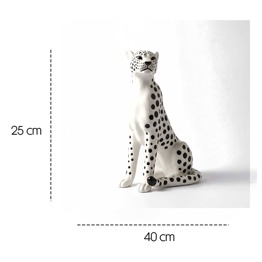 Small Cheetah Luxury Decorative Sculpture