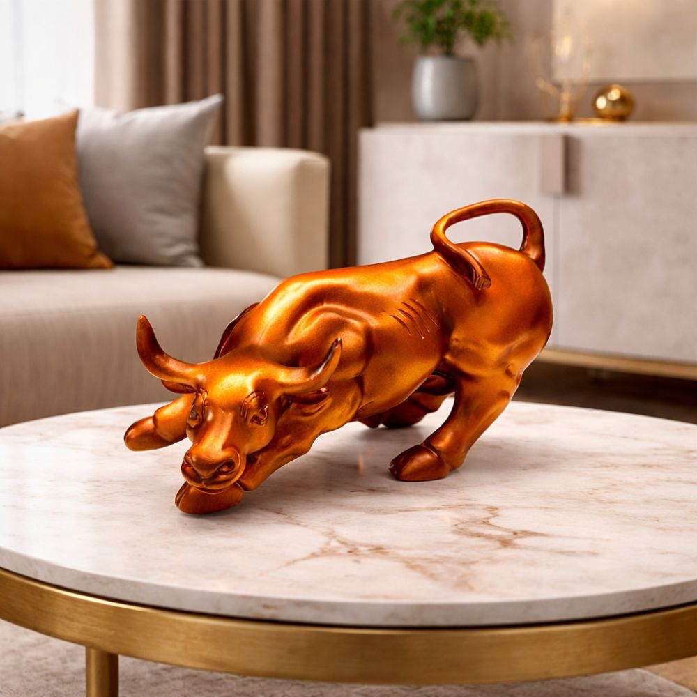 Stonis Bull Luxury Decorative Sculpture