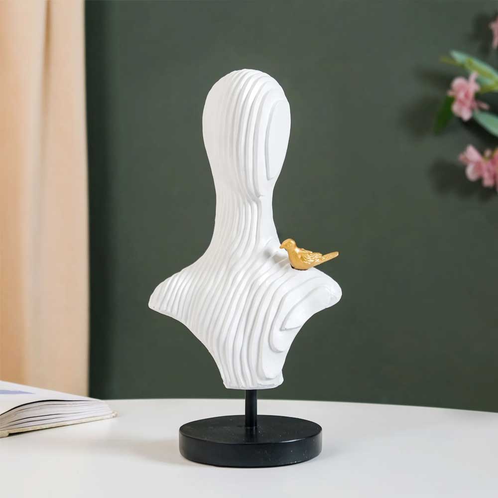 The Whispering Muse — Modern Artistic Sculpture