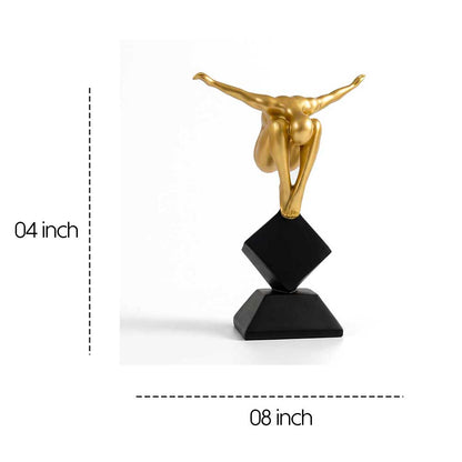 Gymnast Small Modern Art Sculpture