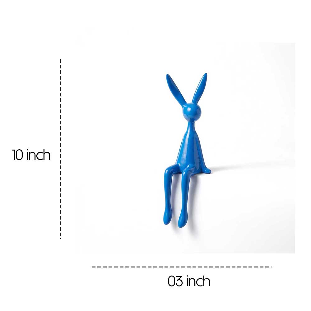 Rabbit Sitting Decor Sculpture
